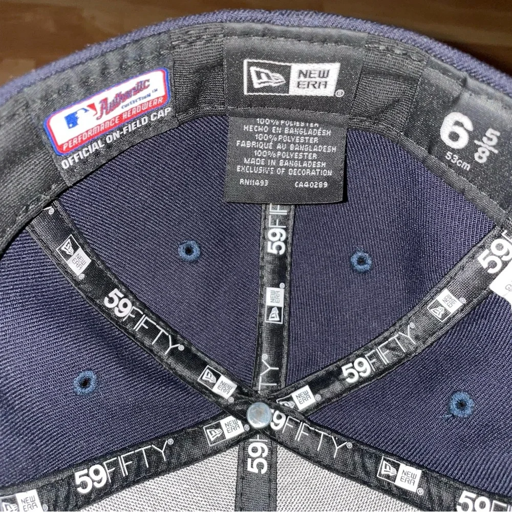Boston Red Sox Boys Cap Hat MLB New Era 59Fifty Official On Field Size 52 Cm